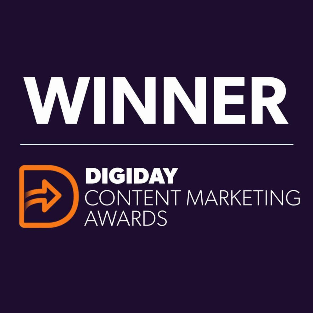 Digiday winner
